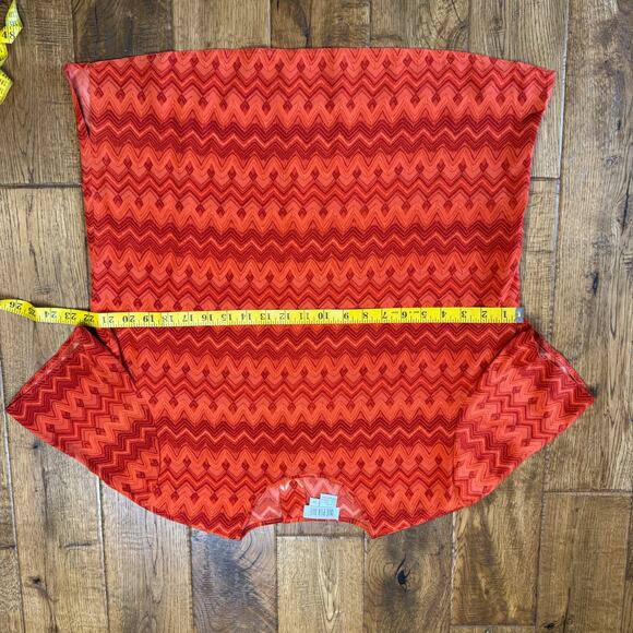 Due per Due 100% Silk 3 Pc Jacket Blouse Pants Set Womens Sz 14-16 Orange Coral - Picture 11 of 16